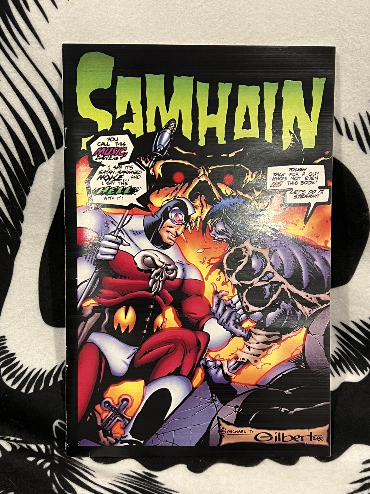 RARE•Samhain CD Box Set COMIC BOOK ONLY • 1st edition • Danzig Misfits•Plan 9