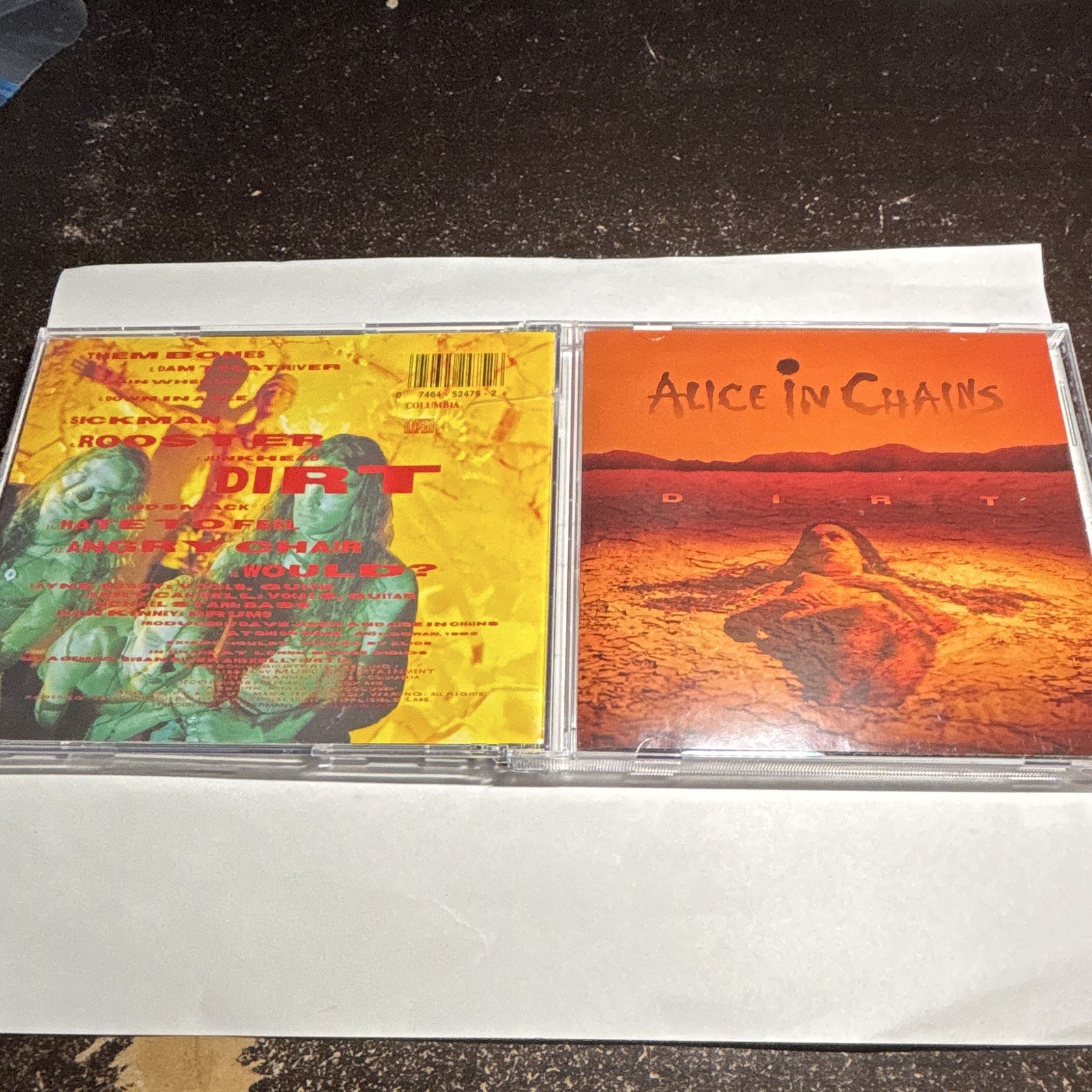 Alice in Chains Dirt CD Album 1992 Columbia Rock Jewel Case Red