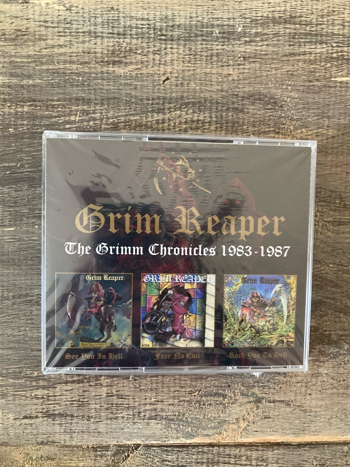Grim Reaper: The Grimm Chronicles 1983-1987 See You, Fear, Rock 3 CD Set NEW