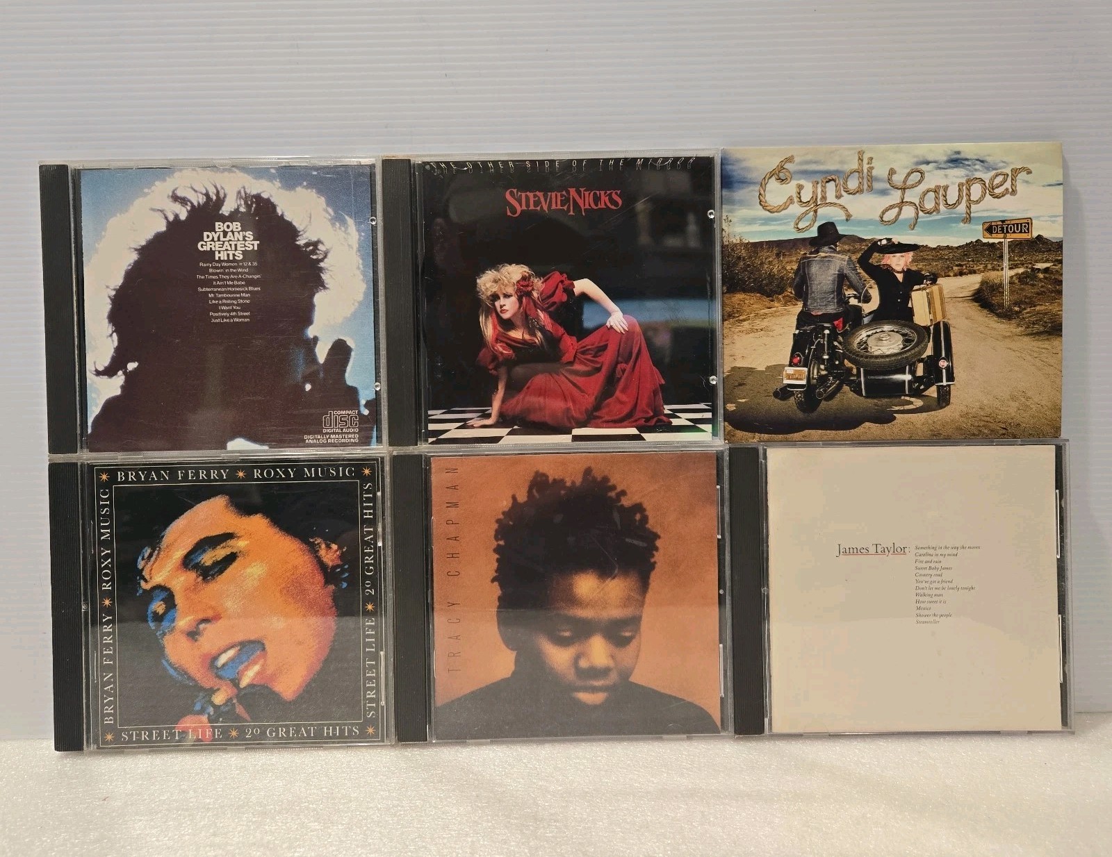 ROCK, POP, FOLK 6 CD LOT - SEE TITLES IN DESCRIPTION - RPF68