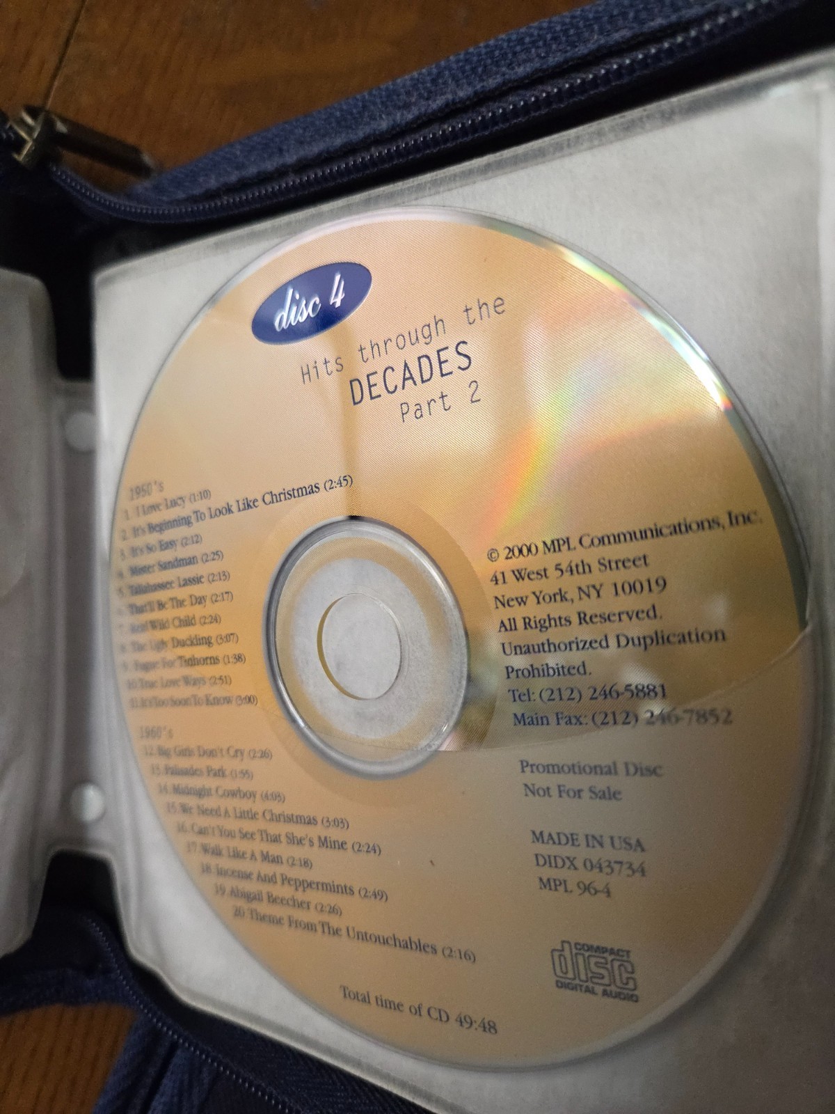 PAUL McCARTNEY 1996 MPL 25th Anniversary PROMO Music Publishing 5 CD Set BEATLES