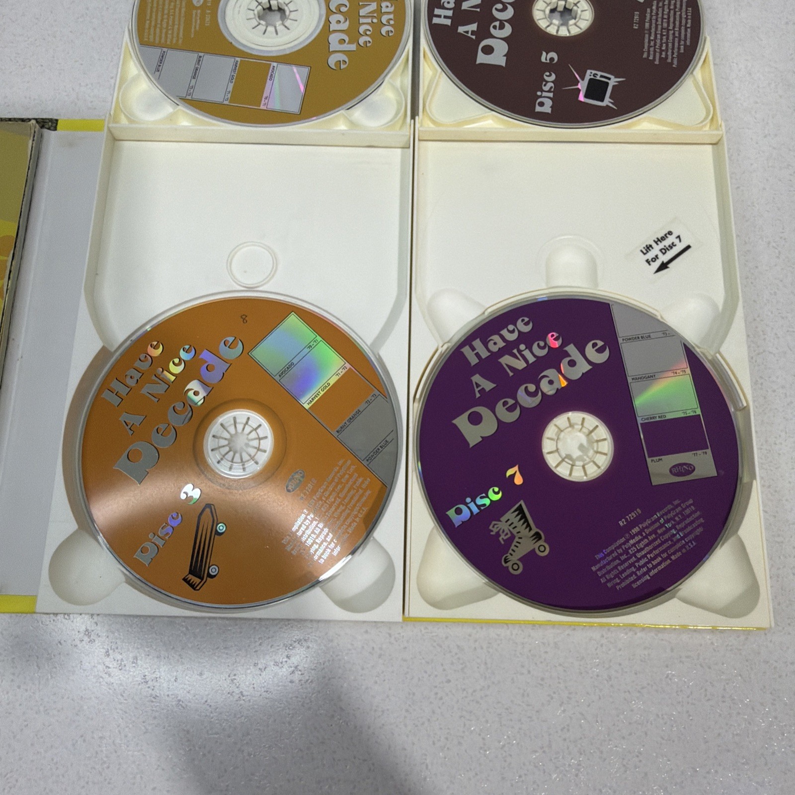 Have a Nice Decade: The 70s Pop Culture Box 6/7 CD INCOMPLETE Set/Booklet