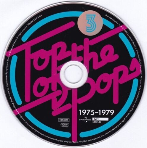 Top of the Pops 1975 - 1979 NEW AND SEALED 3CD SET 70s Seventies Greatest Hits