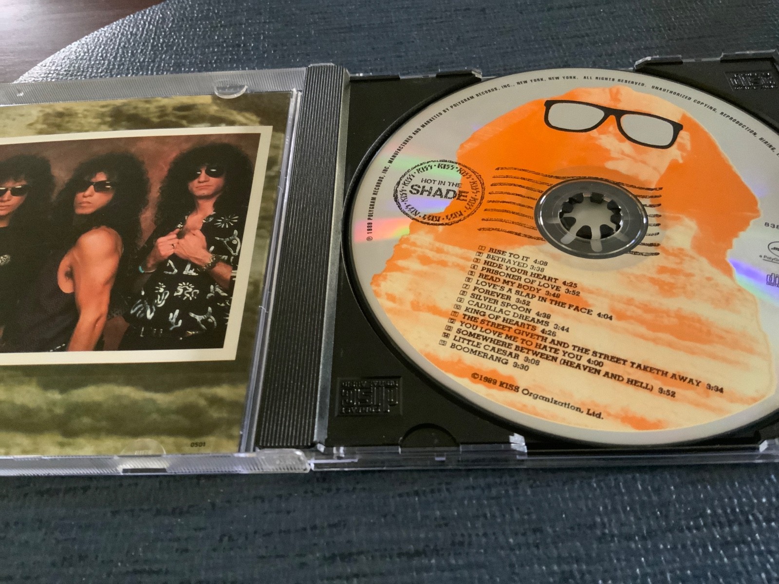 CD Kiss Hot In The Shade Bruce Kulick Autographed Signed Auto’d Guitarist
