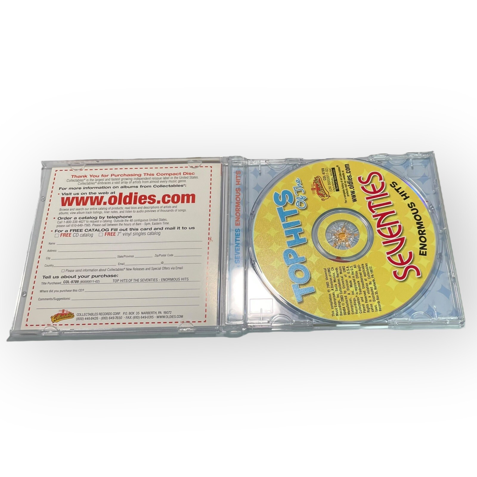 Groovy Top Hits Of The 60's & 70's by Various (4 CD Inside)