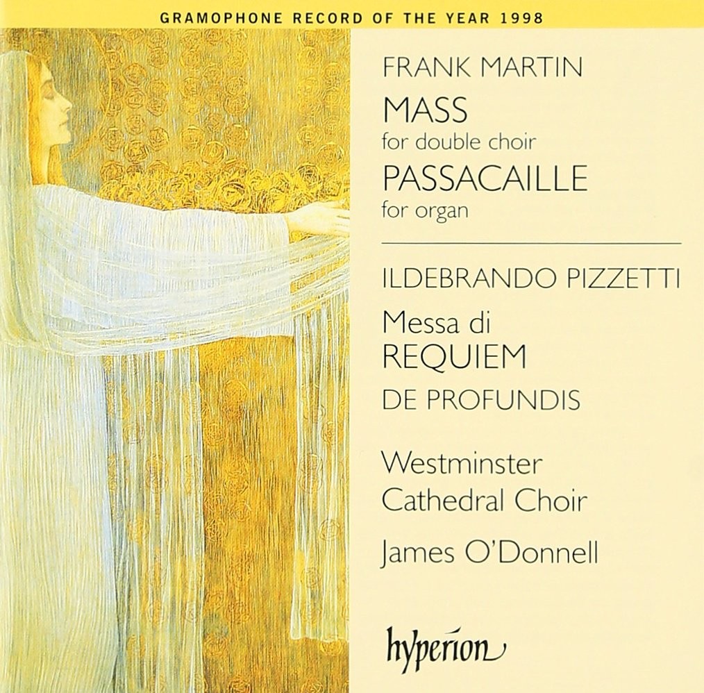 Frank Martin - Martin: Mass for Double Choir; Passacaille for Organ / Pizzett CD
