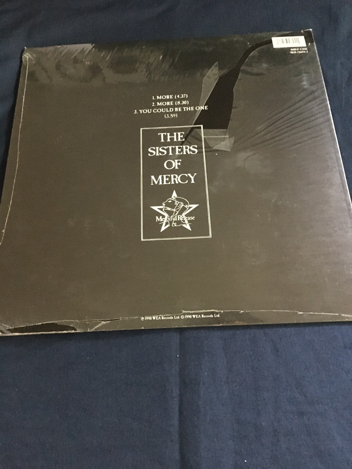 Sisters Of Mercy-More (4:37/8:30)You Could Be The One *German CD in 12" Sleeve*