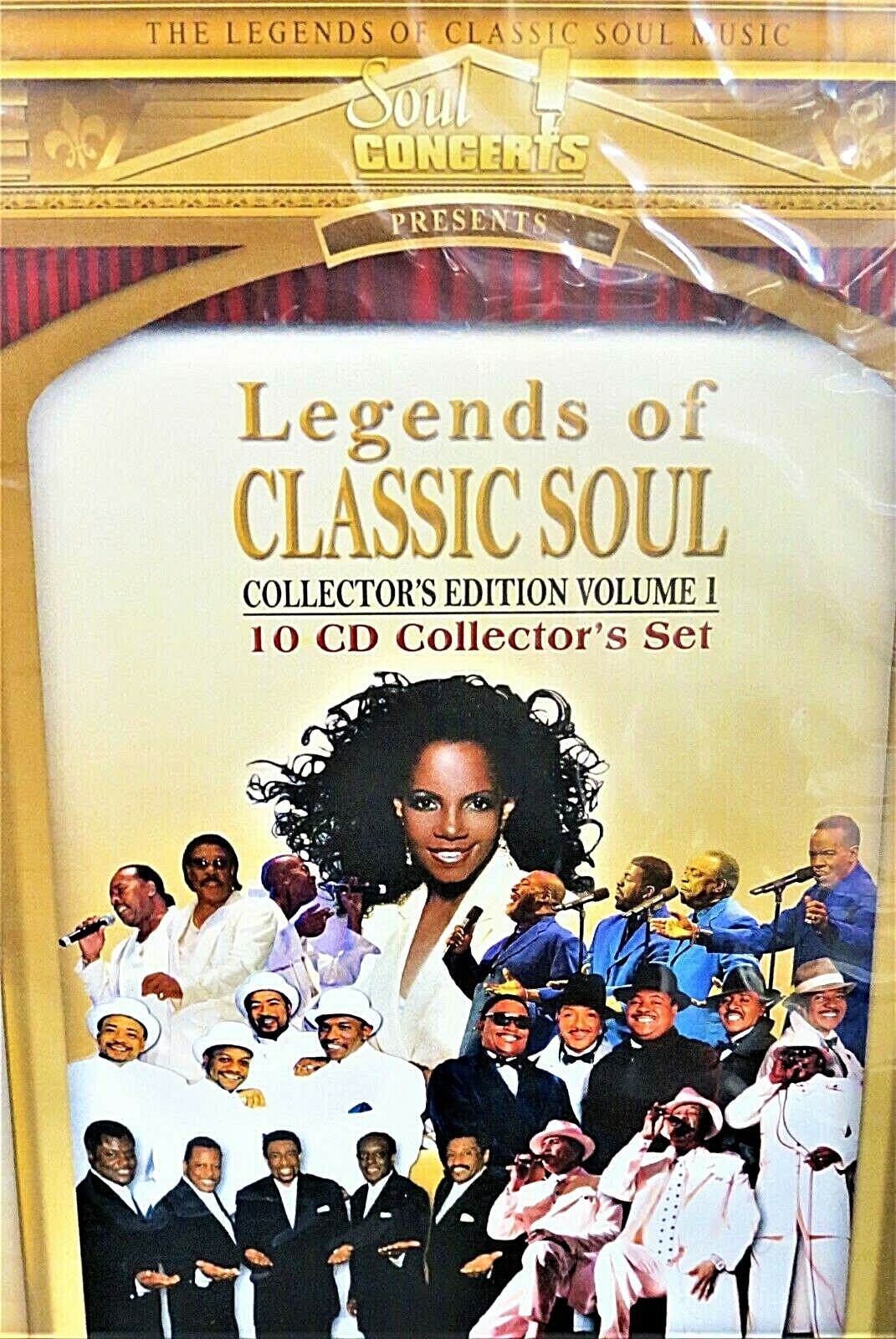 Legends of CLASSIC SOUL, NEW! 10 CDS,The Dells,Chi-Lites,Delfonics,Melba Moore
