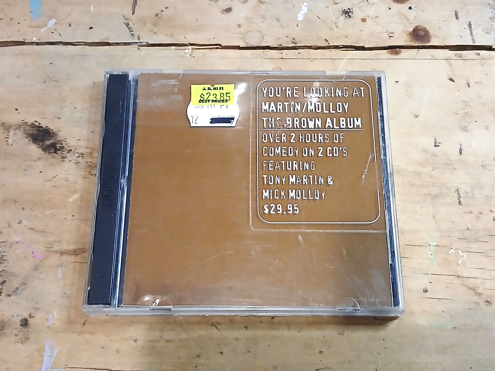 Australian Comedy CD Bundle Martin Molloy Brown Album + Bad Eggs Soundtrack 3CD
