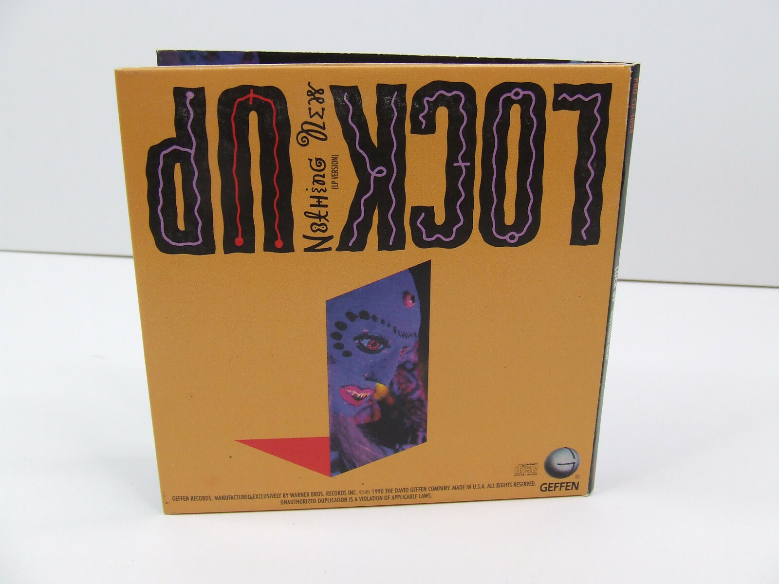 Lock Up - Nothing New (Promo CD Single, 1990 Geffen) PRO-CD-4004