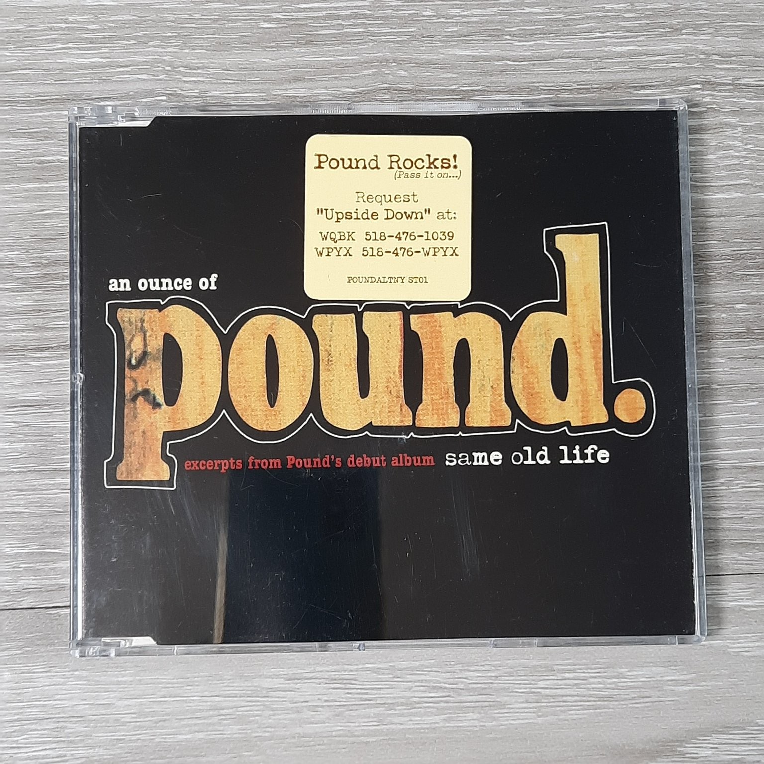 Pound – An Ounce of Pound CD 1999 Promo Rock Island Records Hype