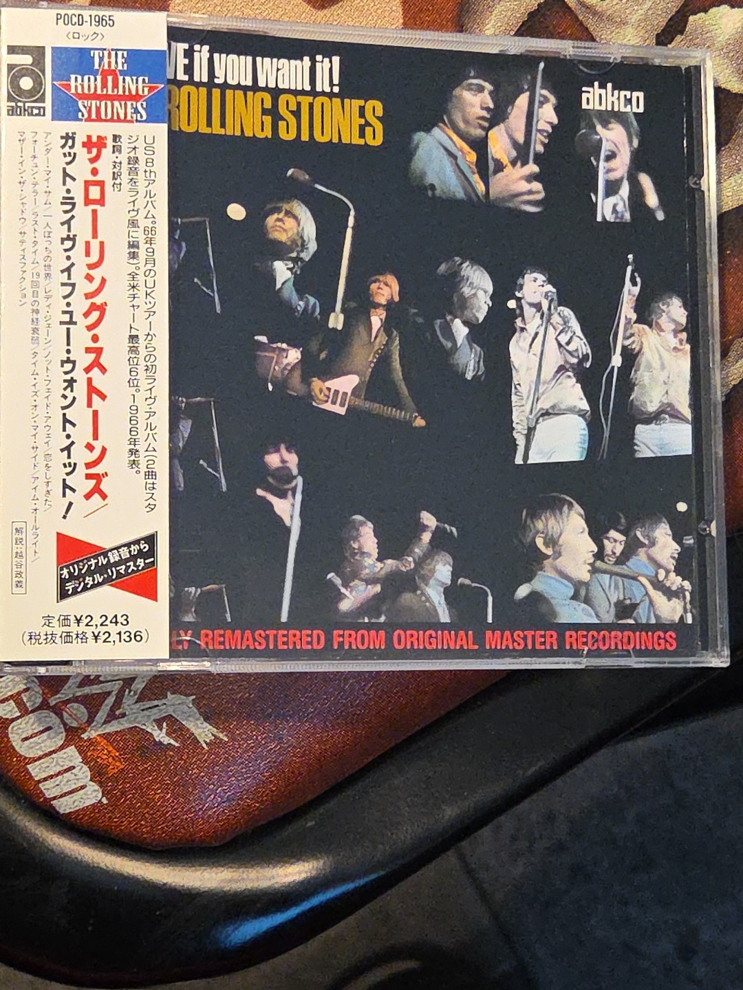 The Rolling Stones – Got Live If You Want It! Japan CD w/ OBI POCD-1965 ABKCO 19
