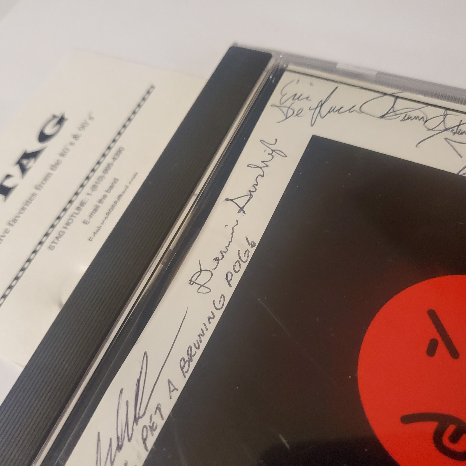 Stag I'm Mad Cd Signed Detroit Private Press Rock Michigan Band Album Guitar Sax