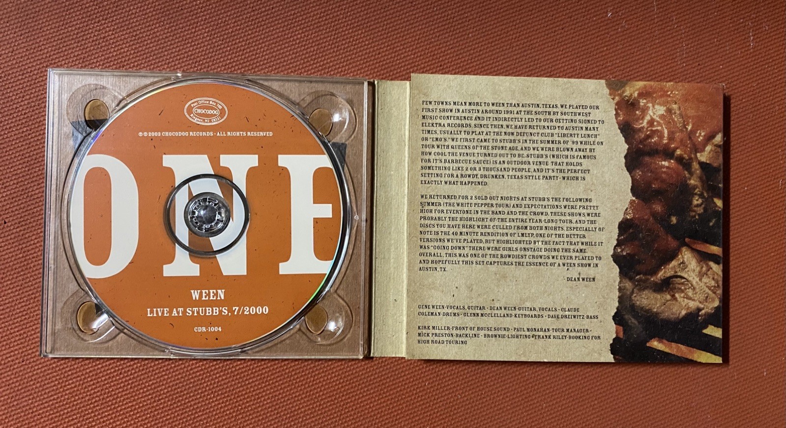 WEEN *LIMITED EDITION* 3-CD SET “Live at Stubb’s, 7/2000” - VG+ CONDITION!
