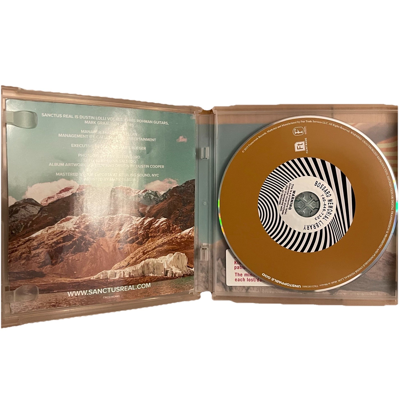 Unstoppable God CD Ex Library