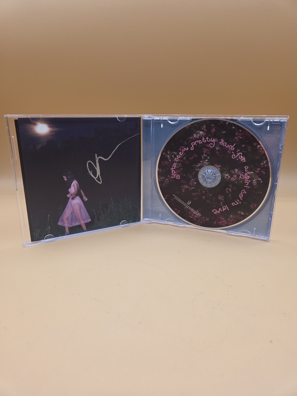 SIGNED Olivia Rodrigo You Seem Pretty Sad For A Girl So In Love CD autographed
