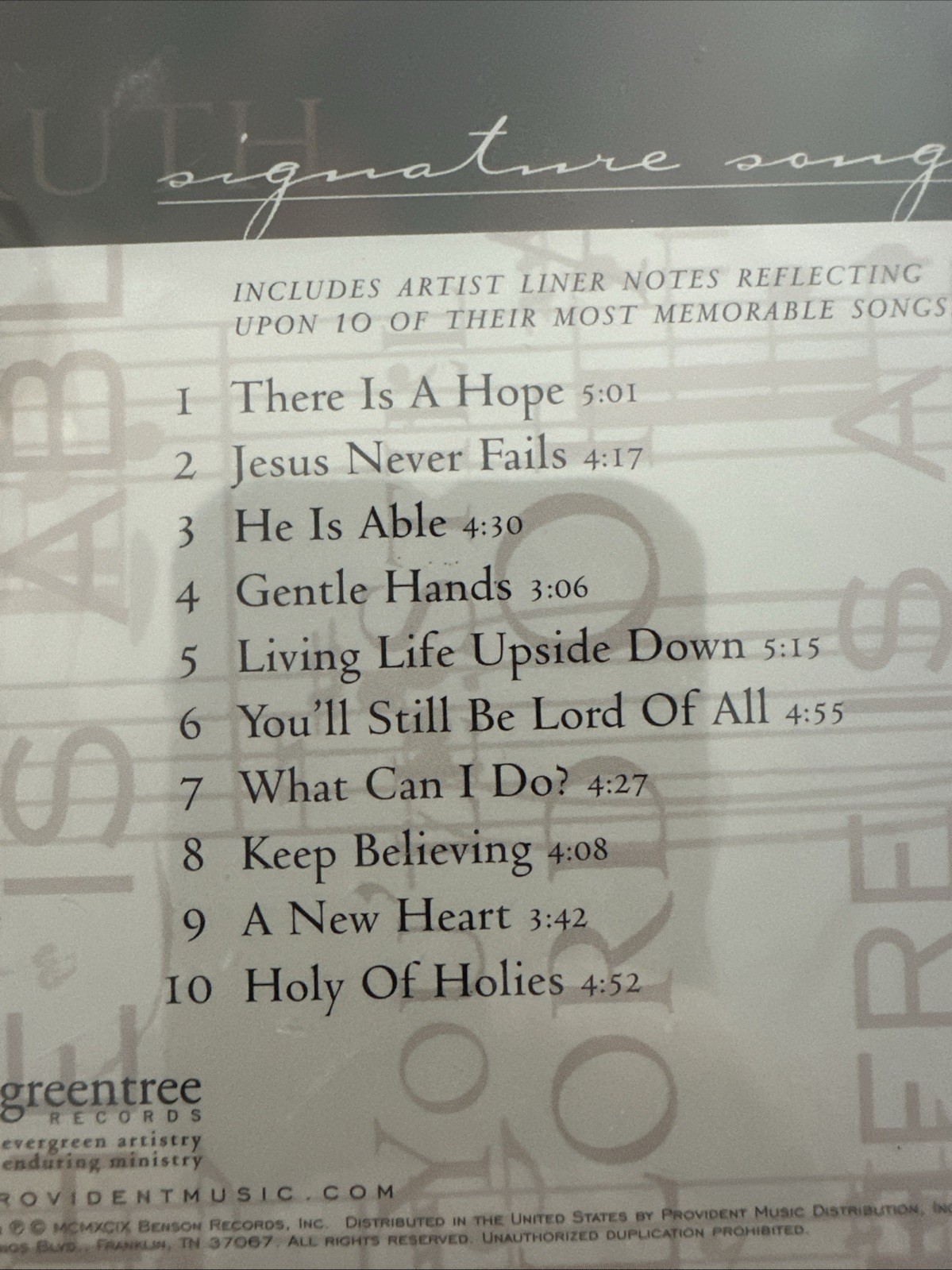 Truth Jesus Never Fails He Is Able There Is Hope Religious, Gospel CD New Sealed