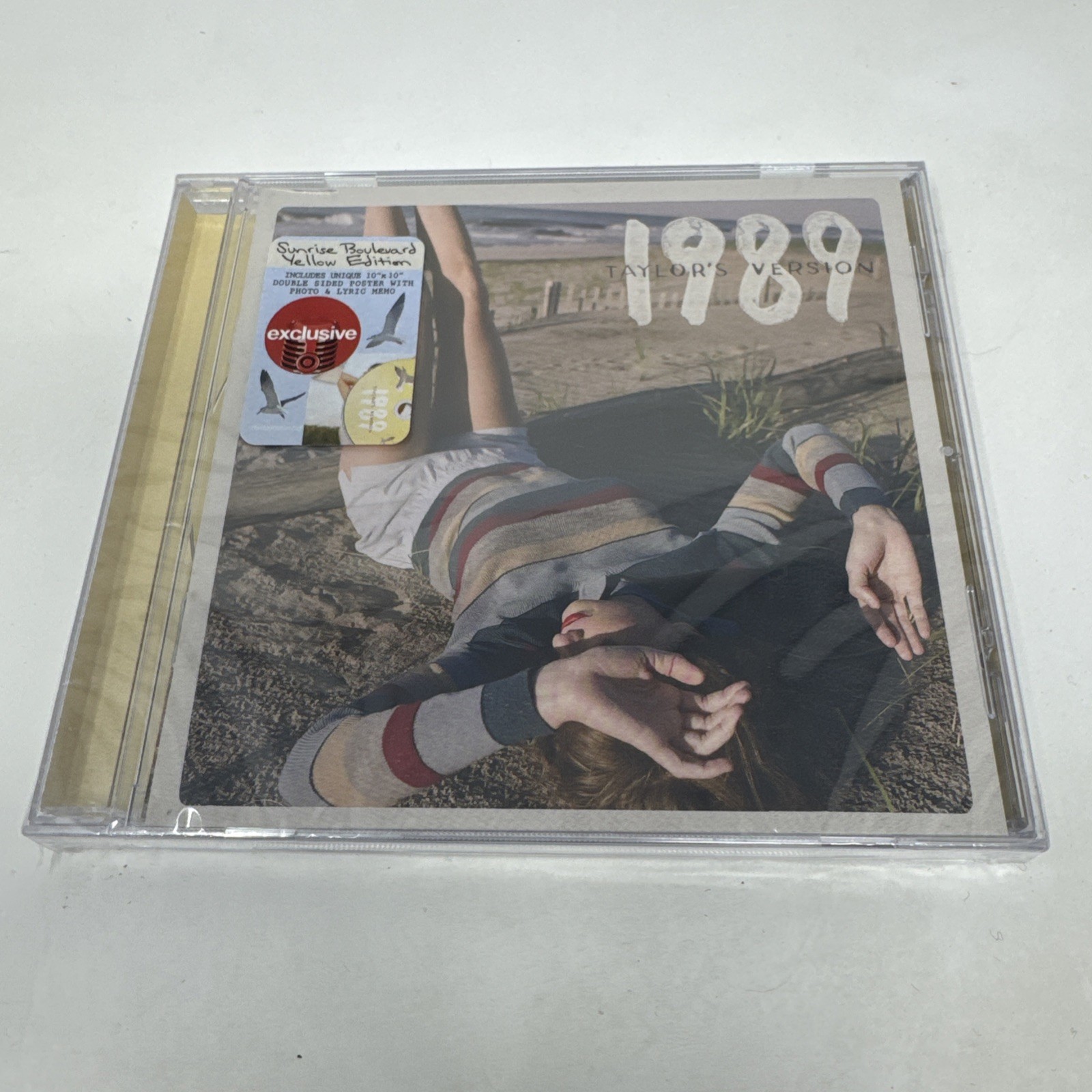 TAYLOR SWIFT CD 1989 TAYLOR'S VERSION SUNRISE BOULEVARD YELLOW EDITION *READ*