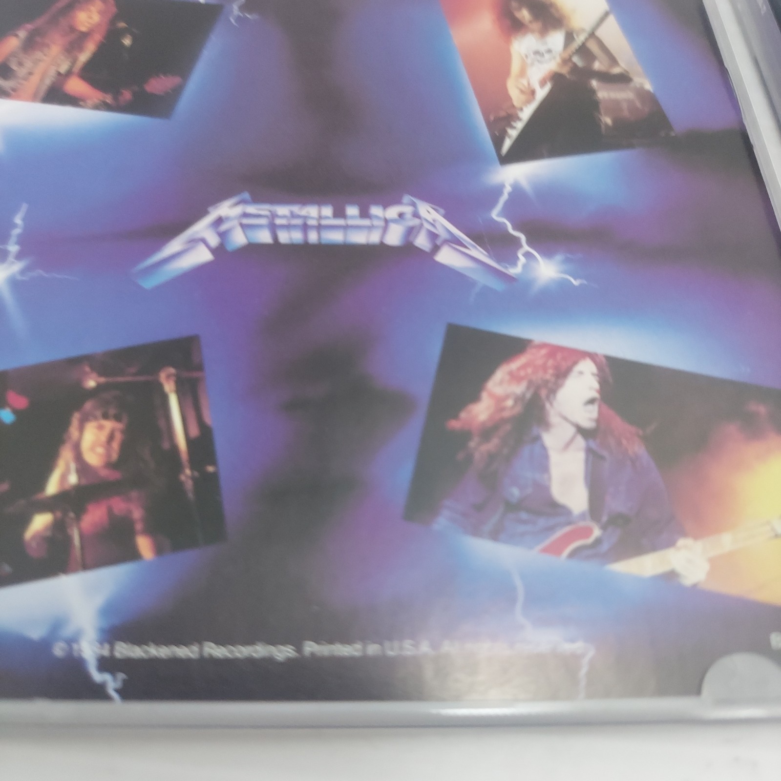 Metallica - Ride The Lightning (CD, Blackend) Thrash Metal Classic Vintage 1984