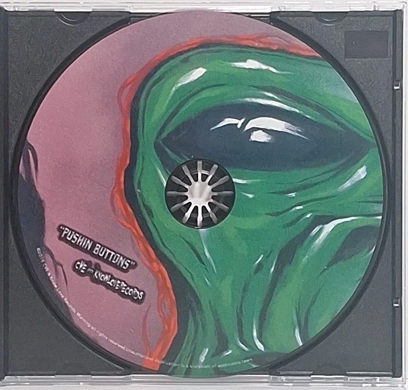 Pushin Buttons CVE And KNOW LOVER RECORDS CD [Like NEW] Mint Condition Rare OOP