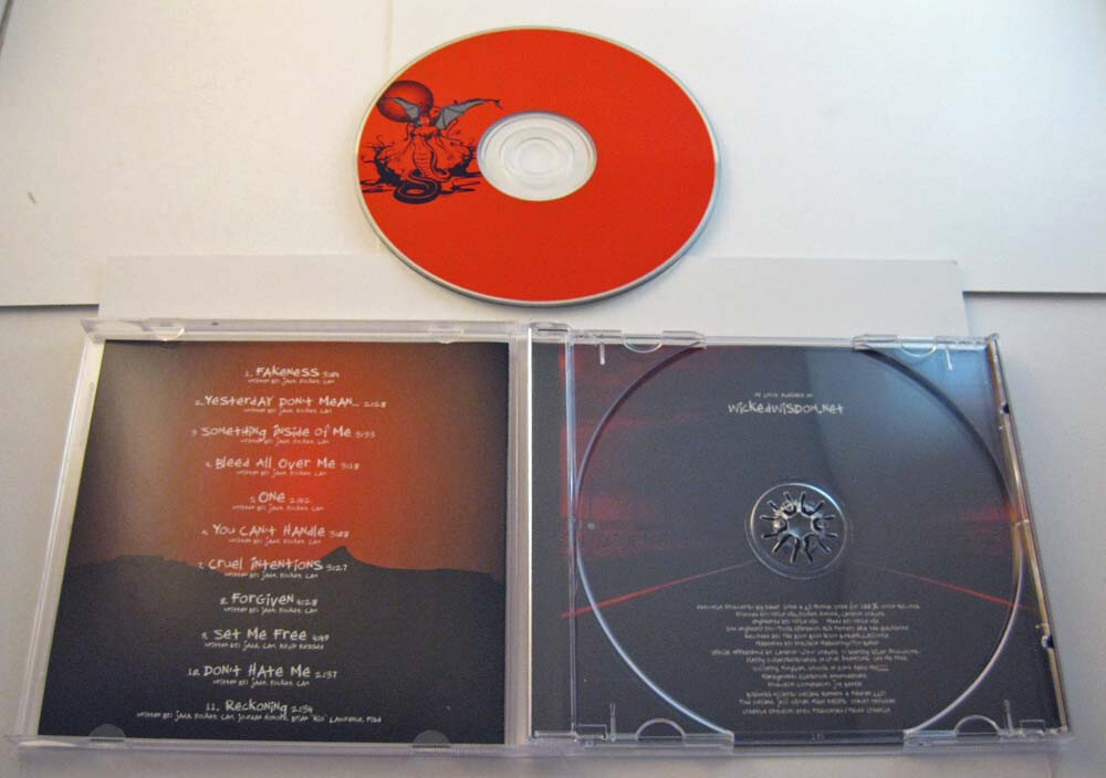 WICKED WISDOM "S/T Self-Titled" CD SEALED! 1st -Jada Pinkett Smith NU METAL 2005