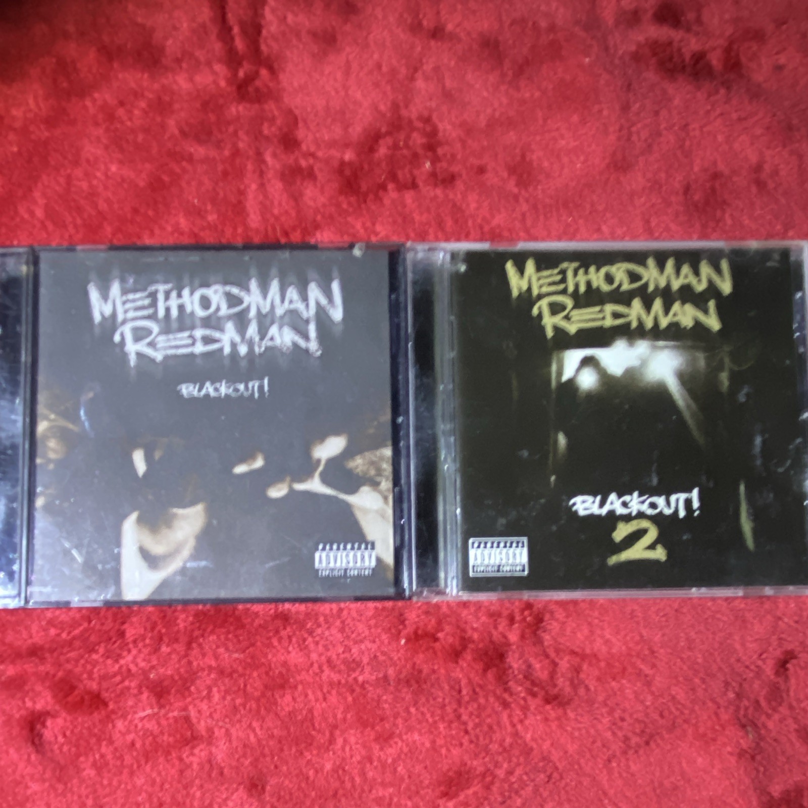 Method Man & Redman Blackout! + Blackout! 2 CD Lot Def Jam 2009 Hip-Hop