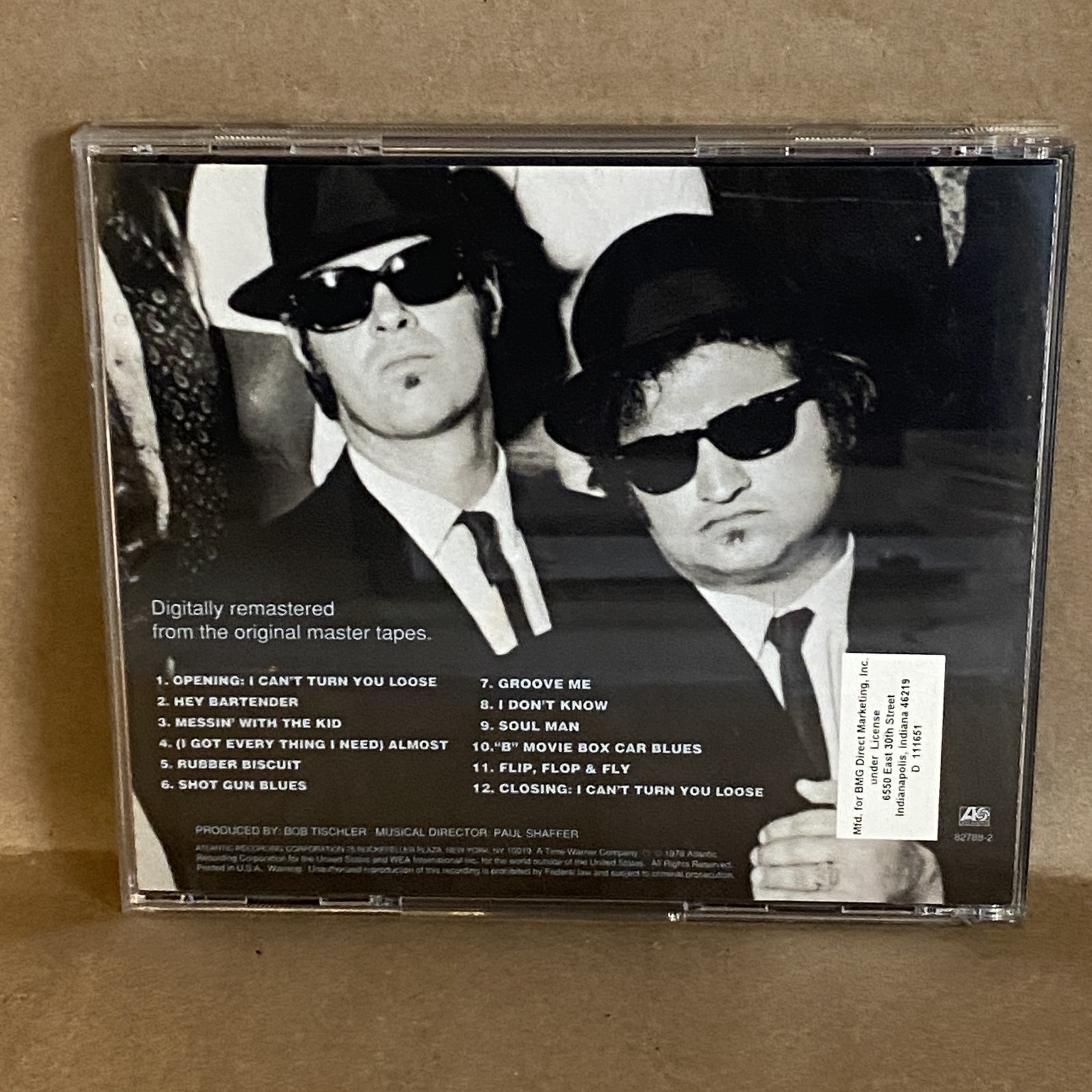 Blues Brothers Briefcase Full of Blues CD Remastered Atlantic Records 82789-2