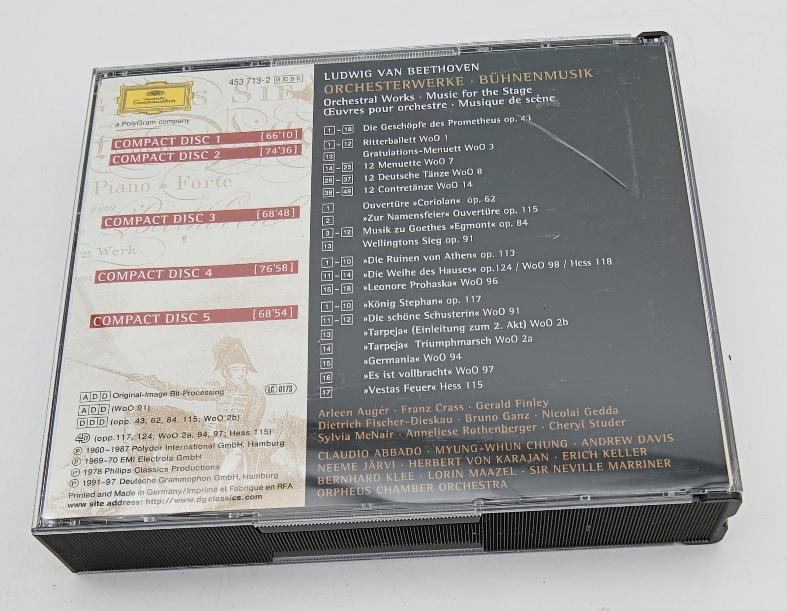 Complete Beethoven Edition (3 ) Vol. 1, 2, 3, Deutsche Grammophon (15 CD set)