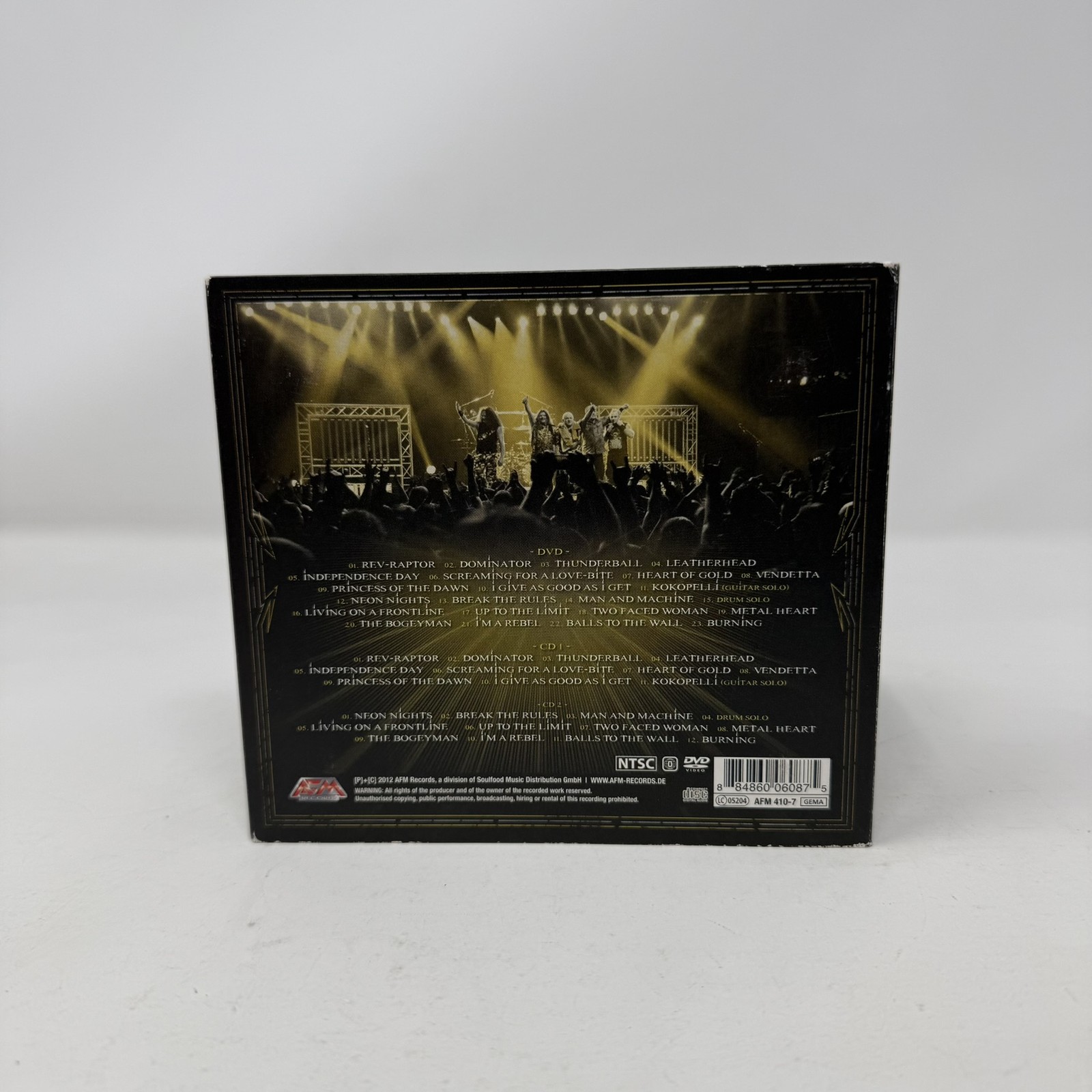 U.D.O. - Animal House & Best Of & Live In Sofia (3 CD/DVD Lot) Heavy Metal Rare