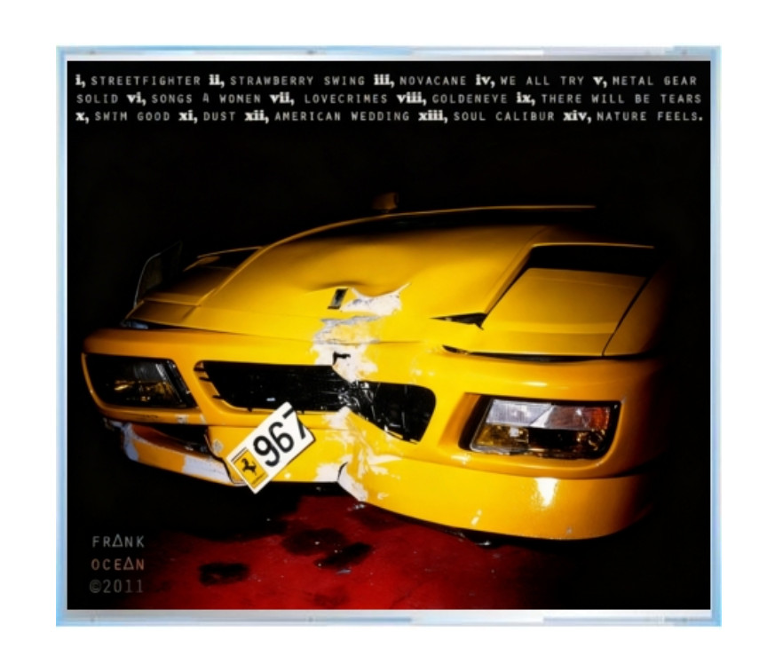 Frank Ocean - HANDMADE CD lot - Nostalgia Ultra, Channel Orange, Endless, Blonde
