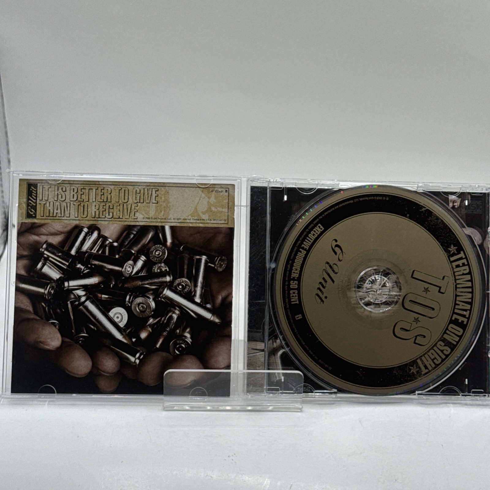 G-Unit - T.O.S Terminate on Sight CD 2008 Interscope Records