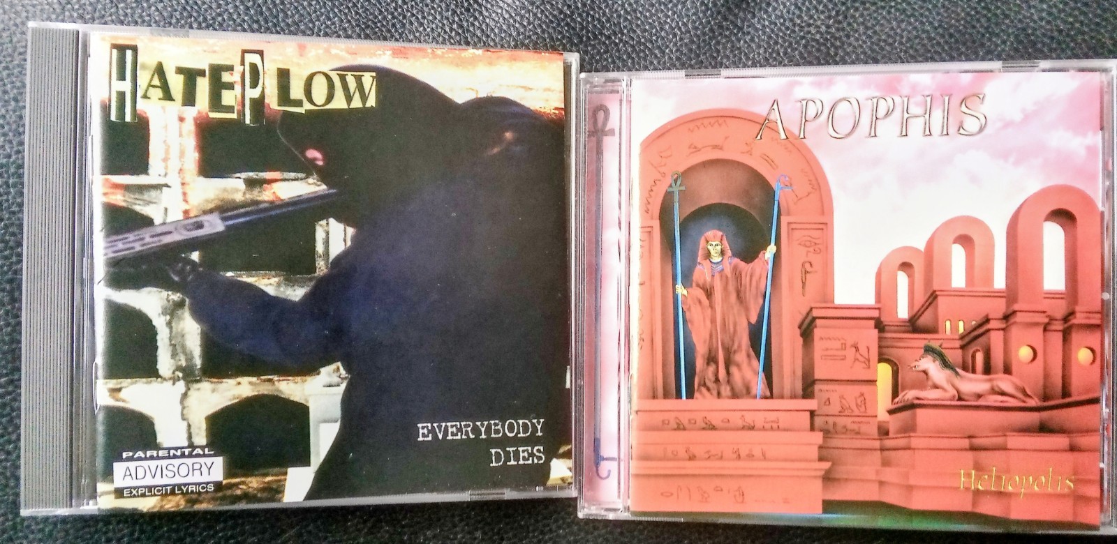 Hateplow Everybody Dies Apophis Heliopolis CD Lot Pavement Music Death Metal