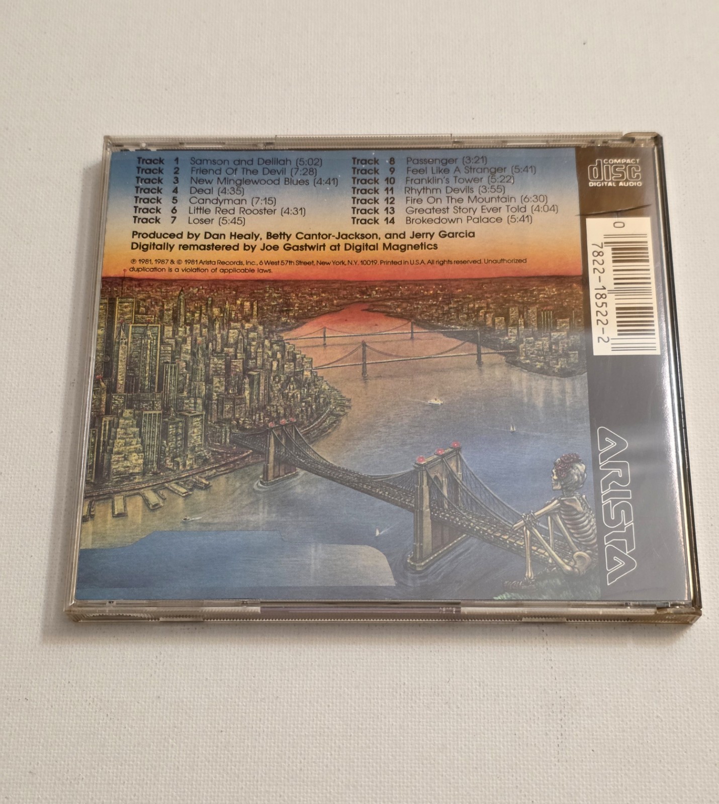 Grateful Dead:/Dead Set (1981, 1987 Arista Records) CD
