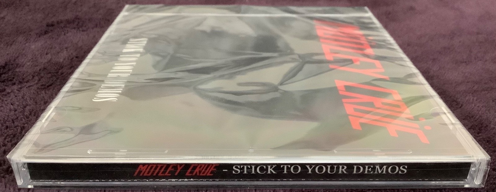 MOTLEY CRUE STICK TO YOUR DEMOS CD NEW HEAVY METAL HAIR NIKKI SIXX TOMMY LEE 80S