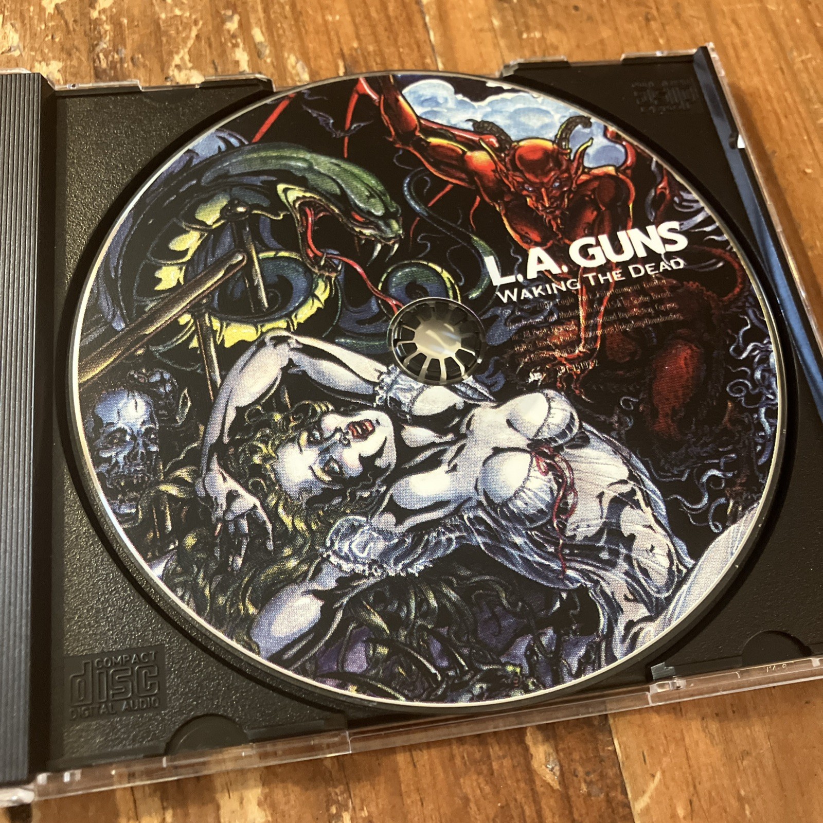 L.A. Guns - Waking the Dead CD 2002 Spitfire 80s Hair Metal Original OOP RARE