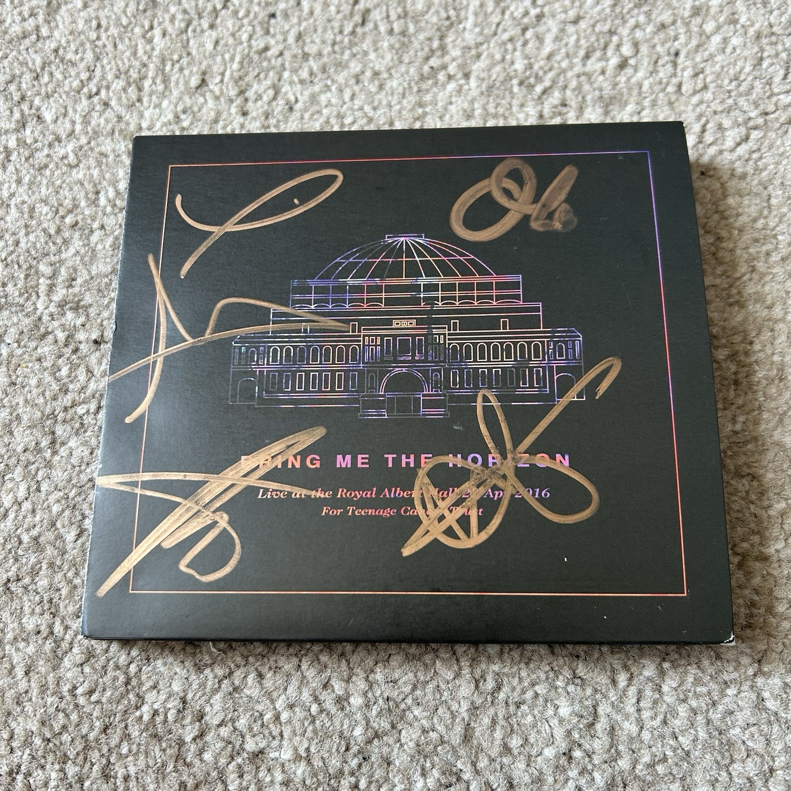Bring Me The Horizon – Live At The Royal Albert Hall SIGNED 2xCD & 2xDVD 2016