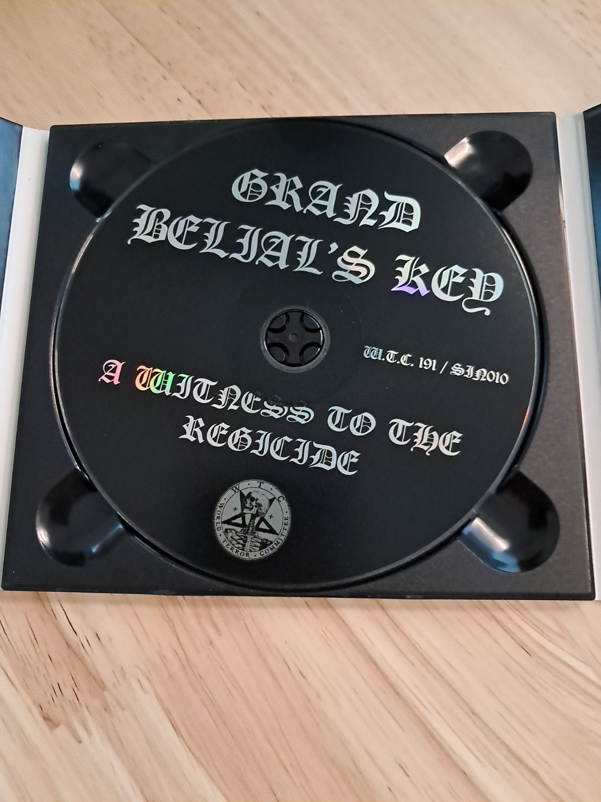 Grand Belial's Key - A Witness To The Regicide CD Very Rare