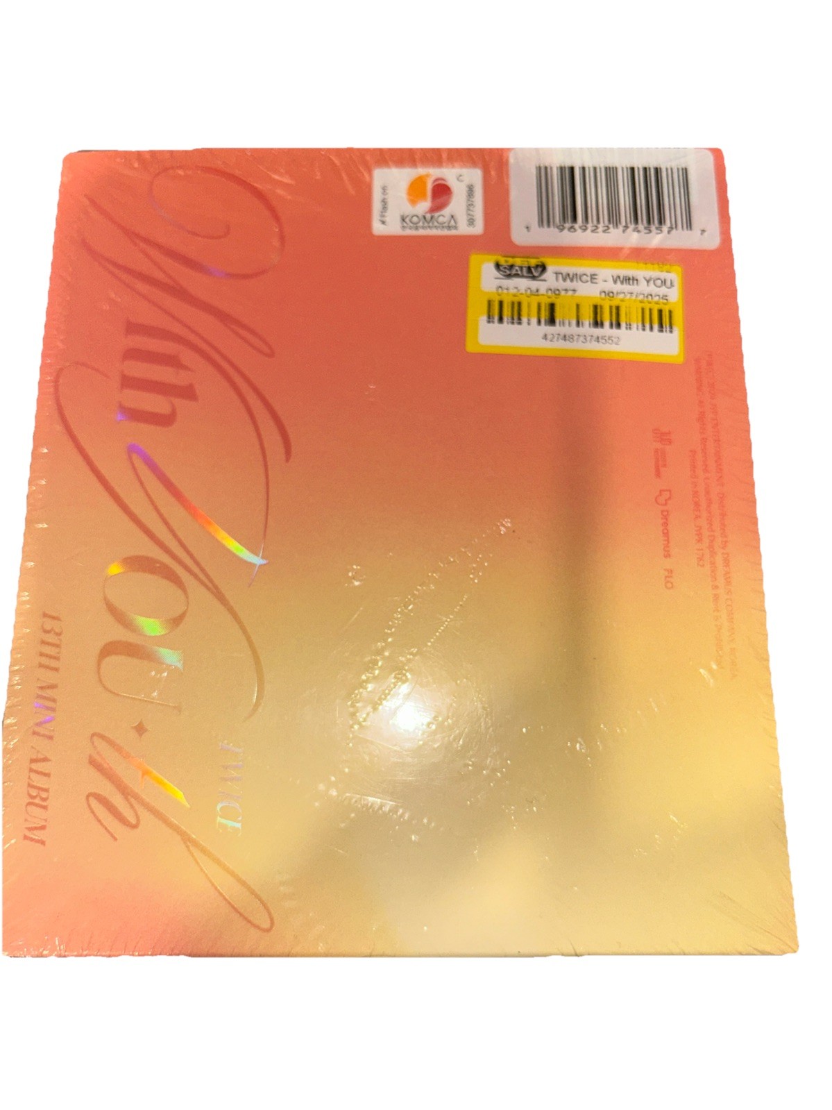TWICE - With YOU-th (Target Exclusive, CD) 13th Mini Album New/Sealed