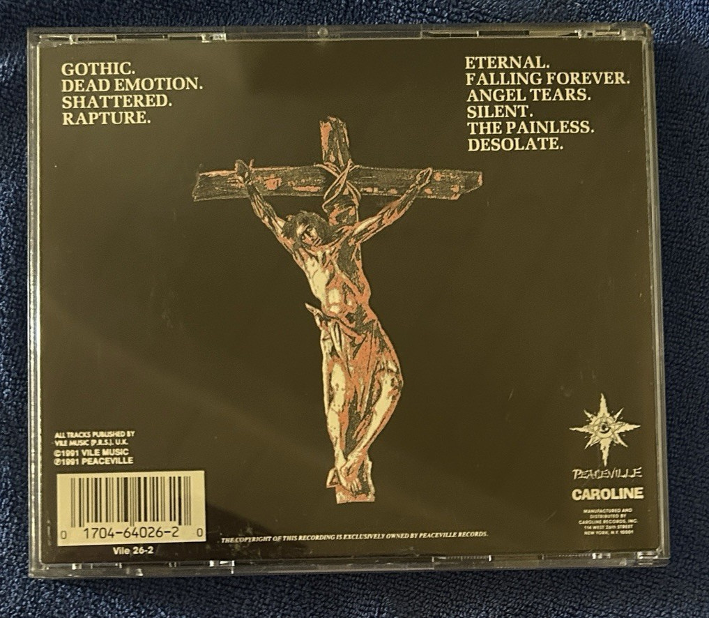 Paradise Lost - Gothic - 1991 - CD - Rare - 1st Edition - Like New