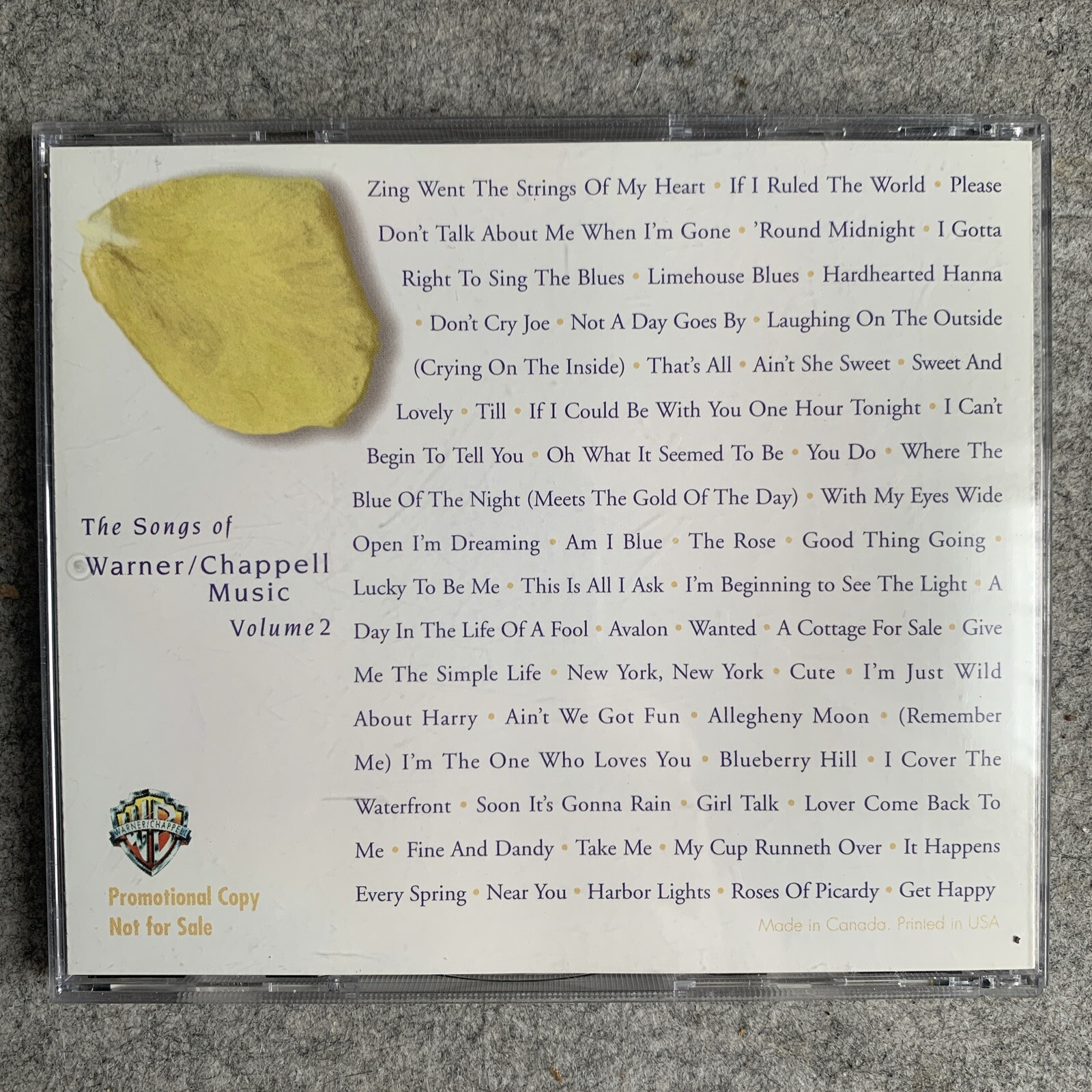 Songs of Warner / Chappell Music : Volume 2 : VG+C