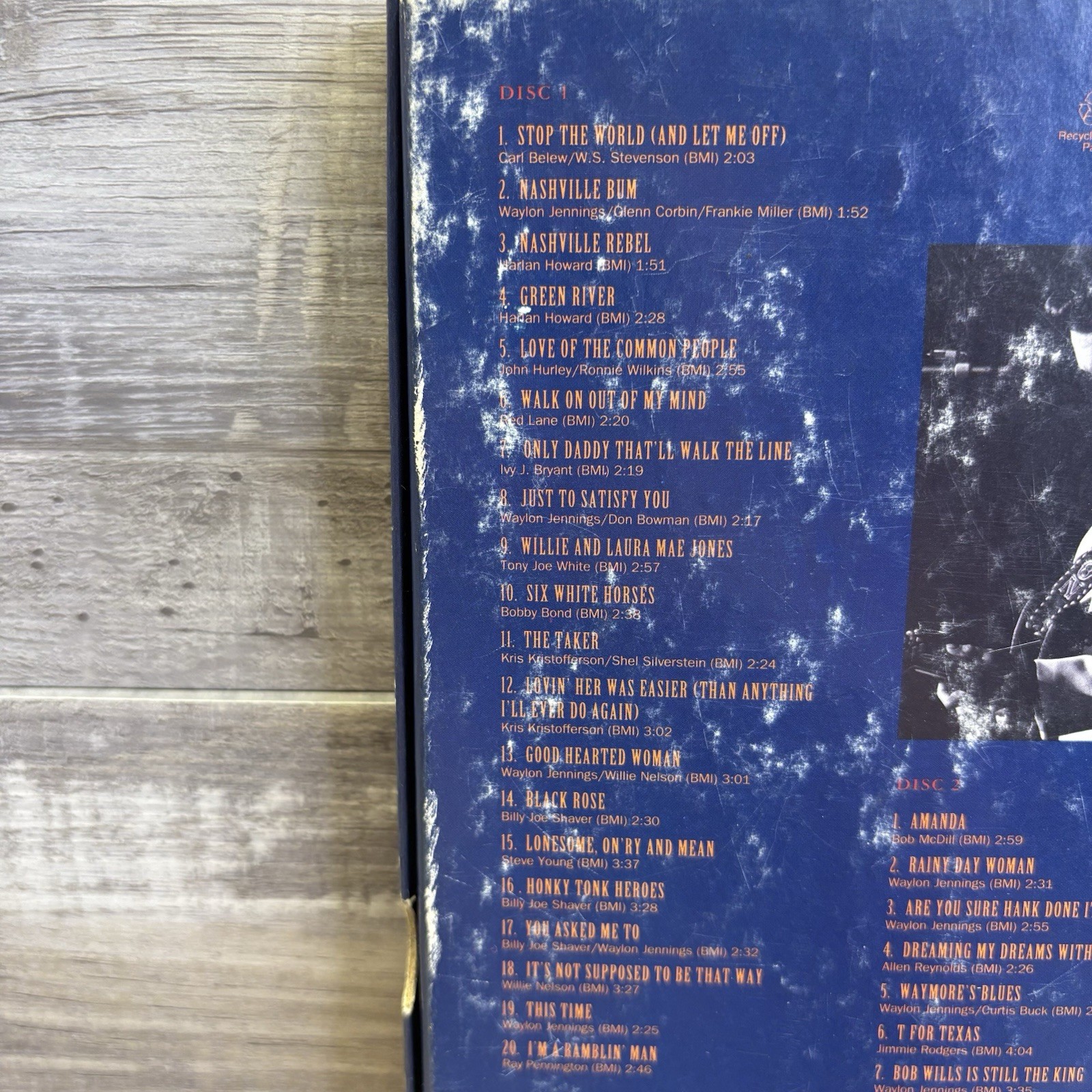 WAYLON JENNINGS The RCA Years 2 CD Box Set Country Music Only Daddy