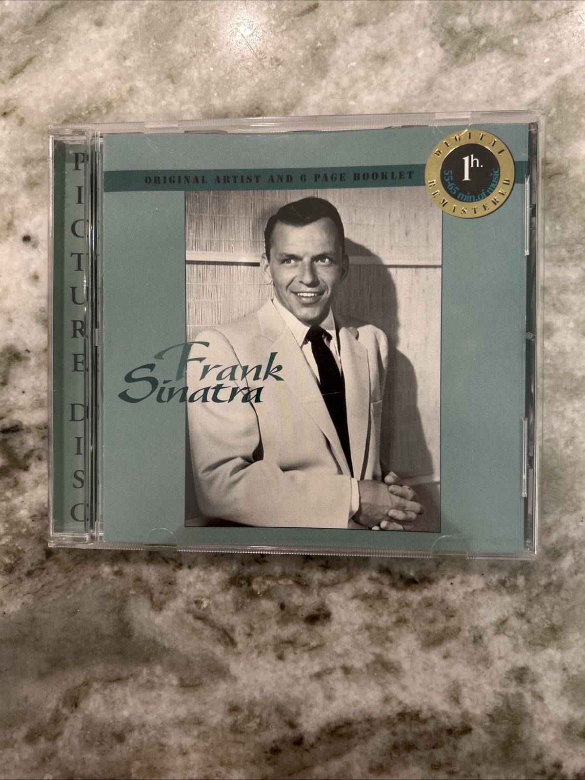 Frank Sinatra Picture Disc CD with 6 Page Booklet Remastered CD MINT