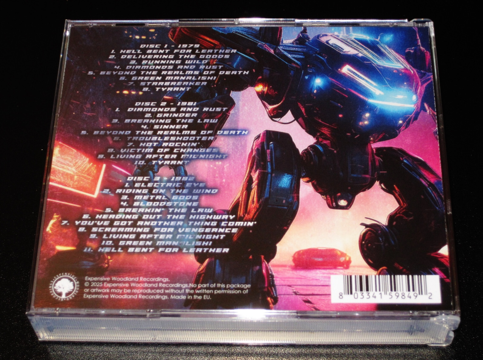 Judas Priest: True Steel 1979-1982 3 CD Box Set 2025 Woodlands WL044CD EU NEW