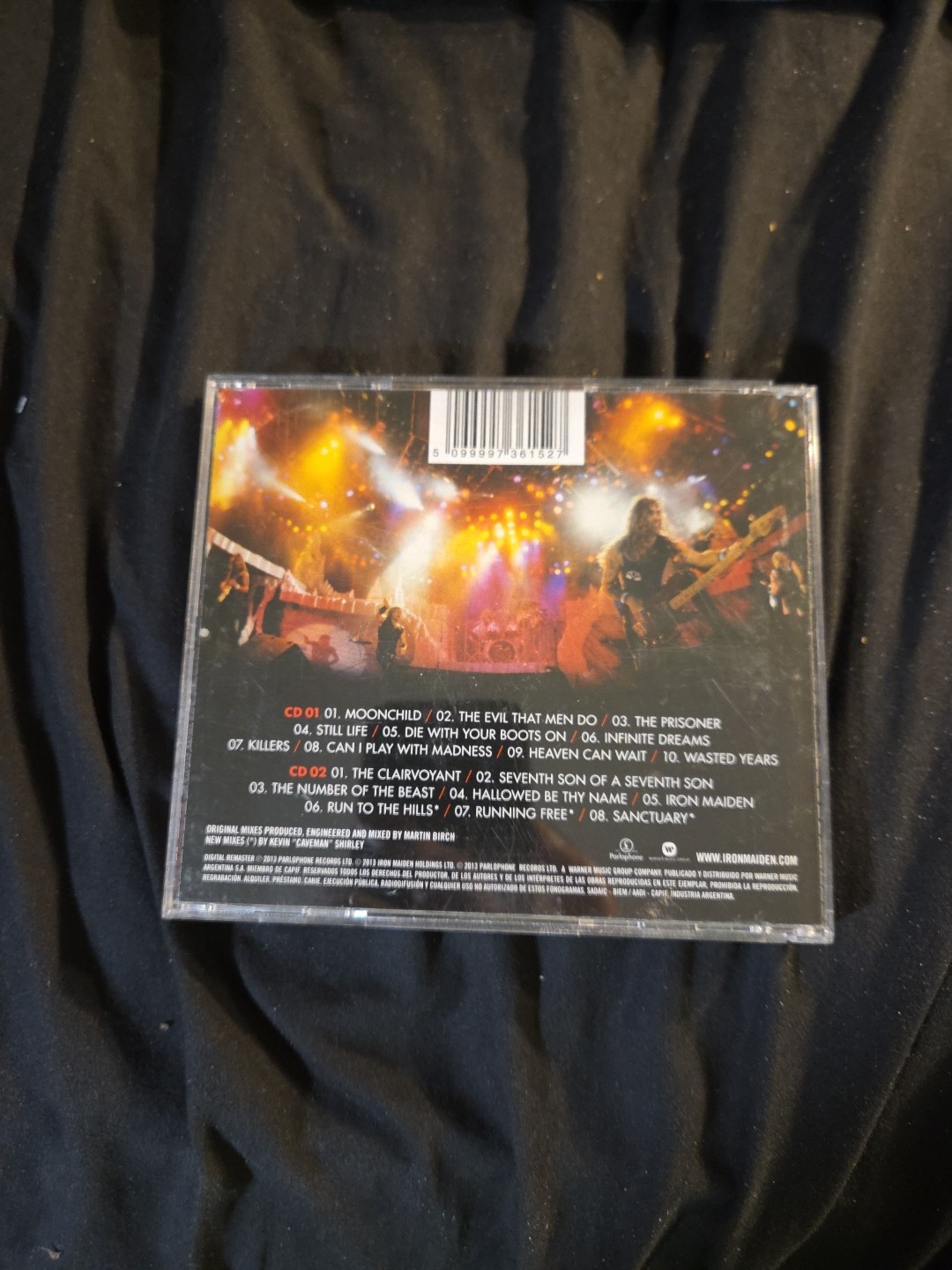 IRON MAIDEN Maiden England '88 CD 2013 UMe 2 Disc Set Live Concert Birmingham