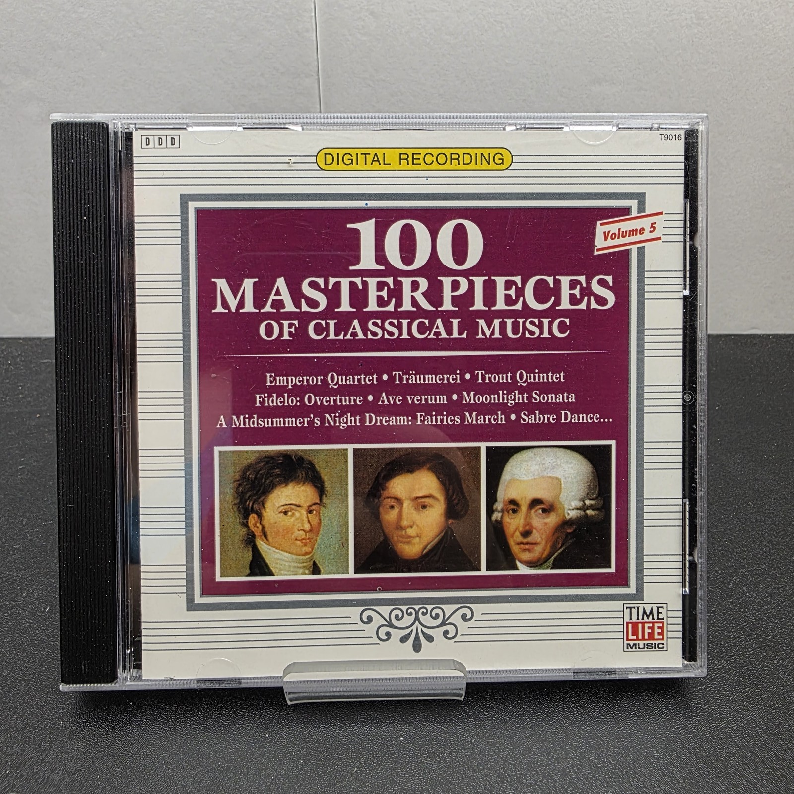 100 Masterpieces of Classical Music 5-CD Set Time Life Digital Recording