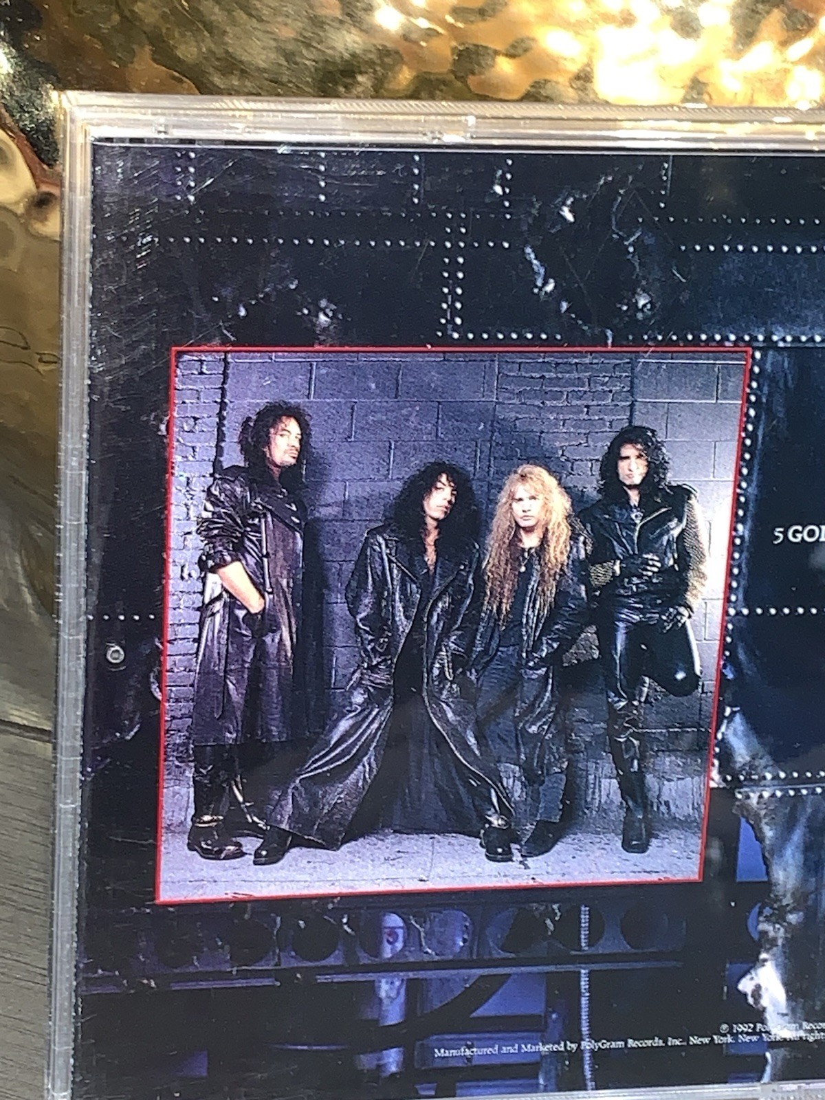 B6 KISS – Revenge CD 1992 Hard Rock Metal PolyGram Classic Album