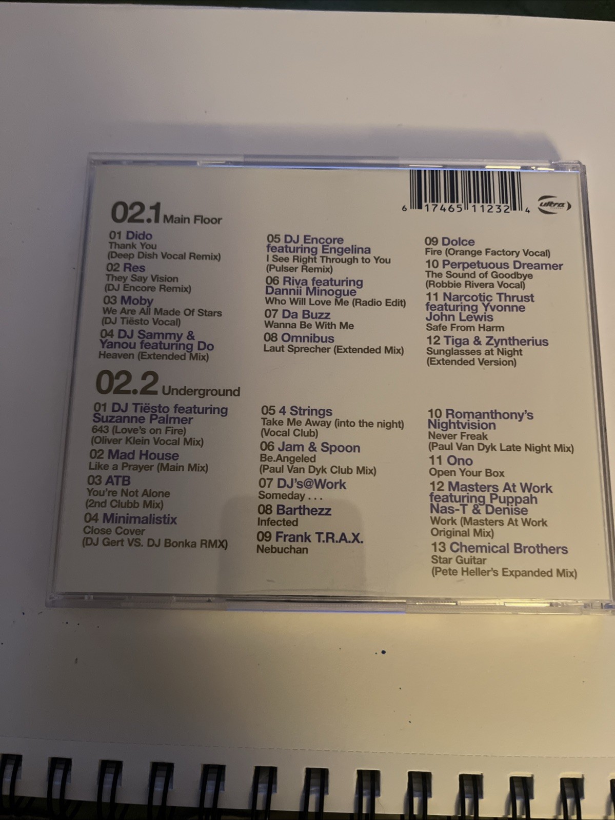 Ultra Dance 02 by DJ Encore (CD, Jun-2002, 2 Discs, Ultra Records) WORLD SHIP
