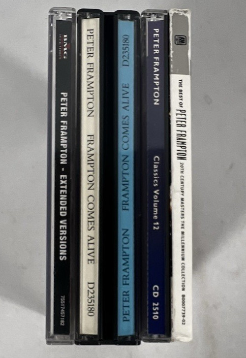 Peter Frampton 5 CD Lot Comes Alive Classics Best Of Extended Versions Rock