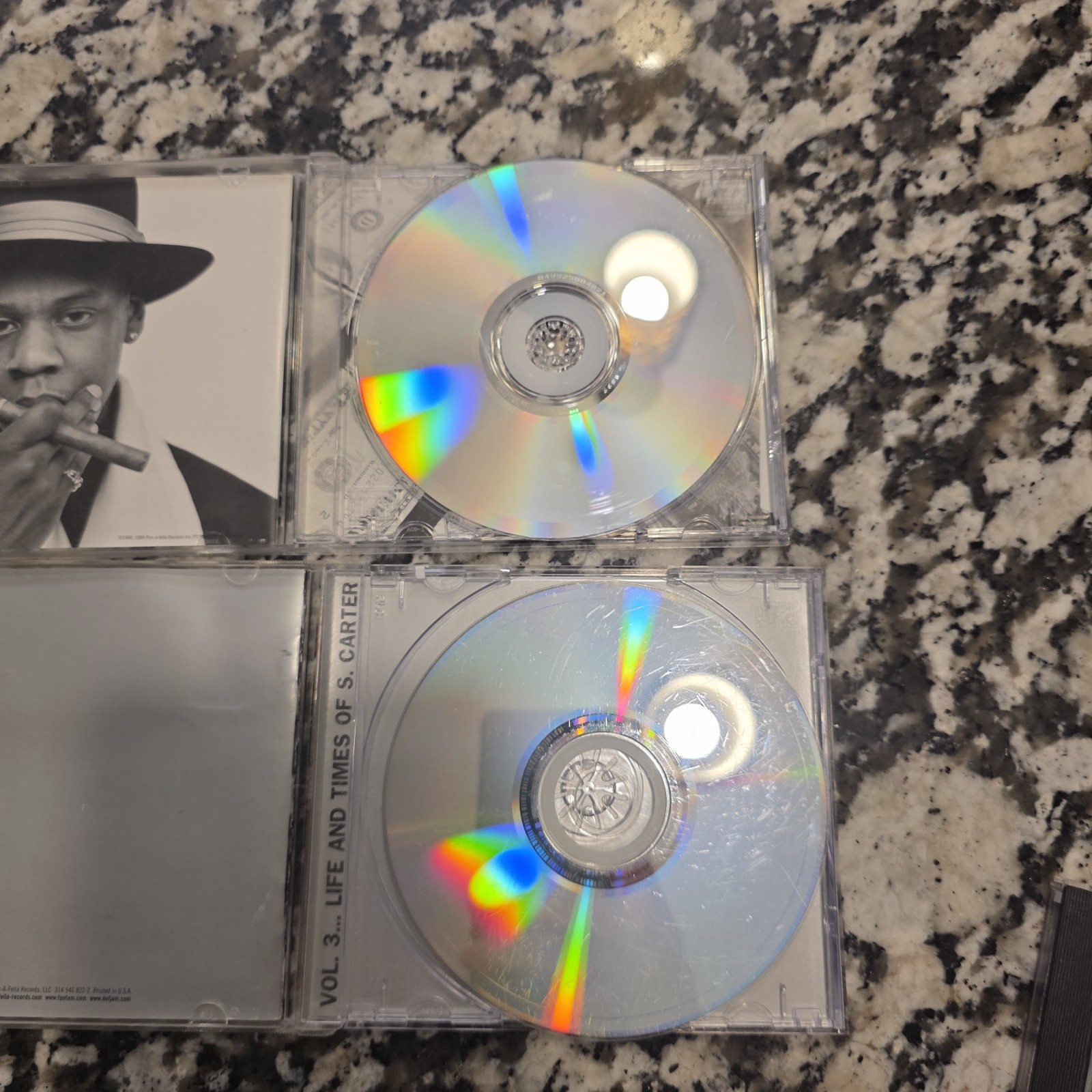 Jay-Z CD Lot of 4, Volume 1, 2 & 3, Reasonable Doubt