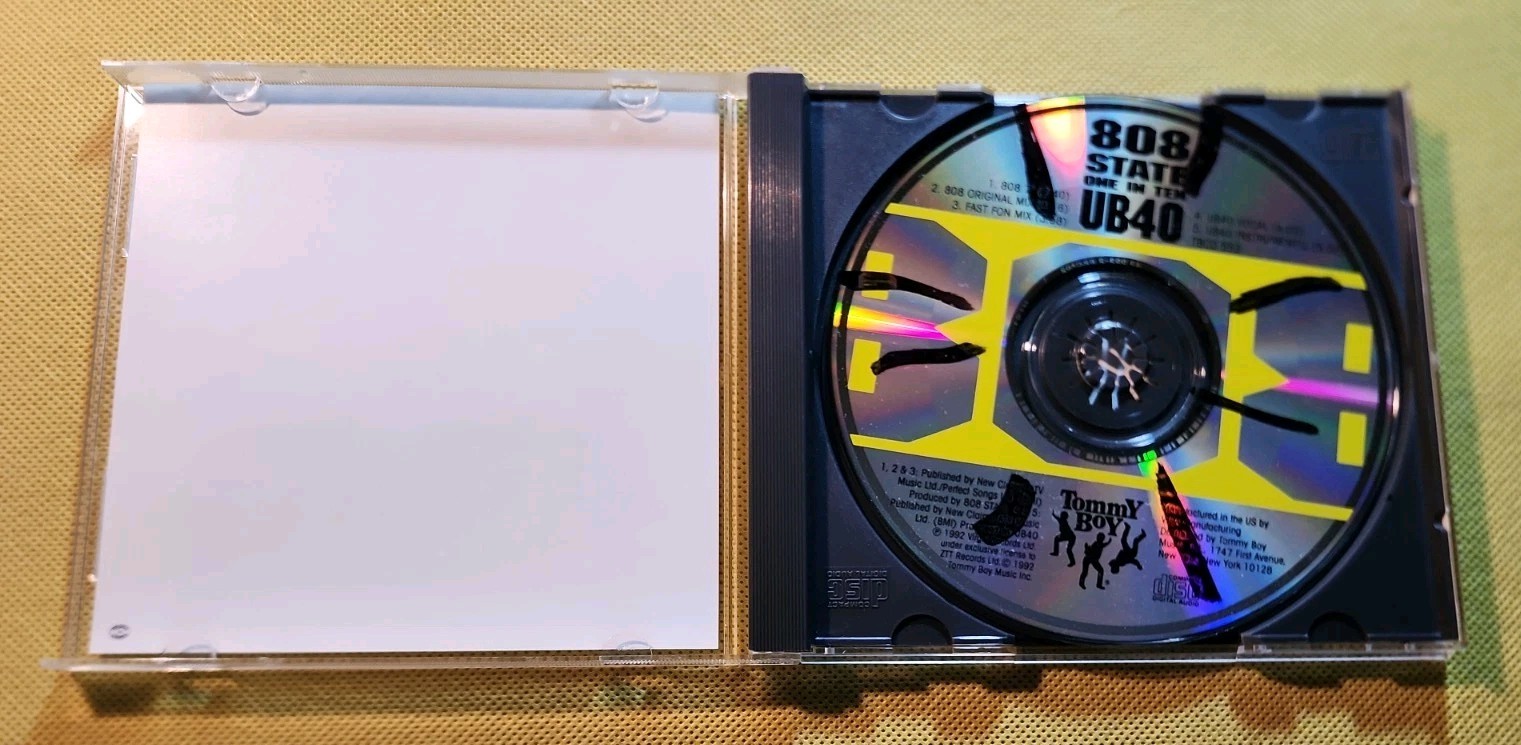 One in Ten [Single] by 808 State (CD, Mar-2001, Rhino (Label)) [5 Tracks]